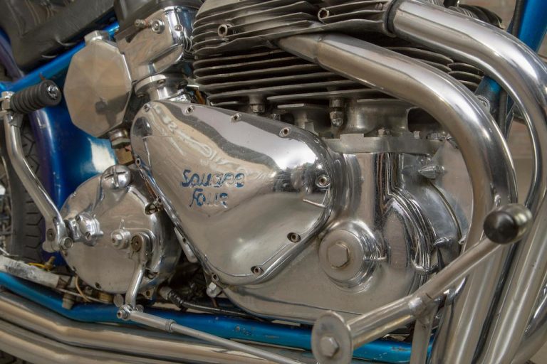 Legendary Bikes: 1958 Ariel Square Four Chopper