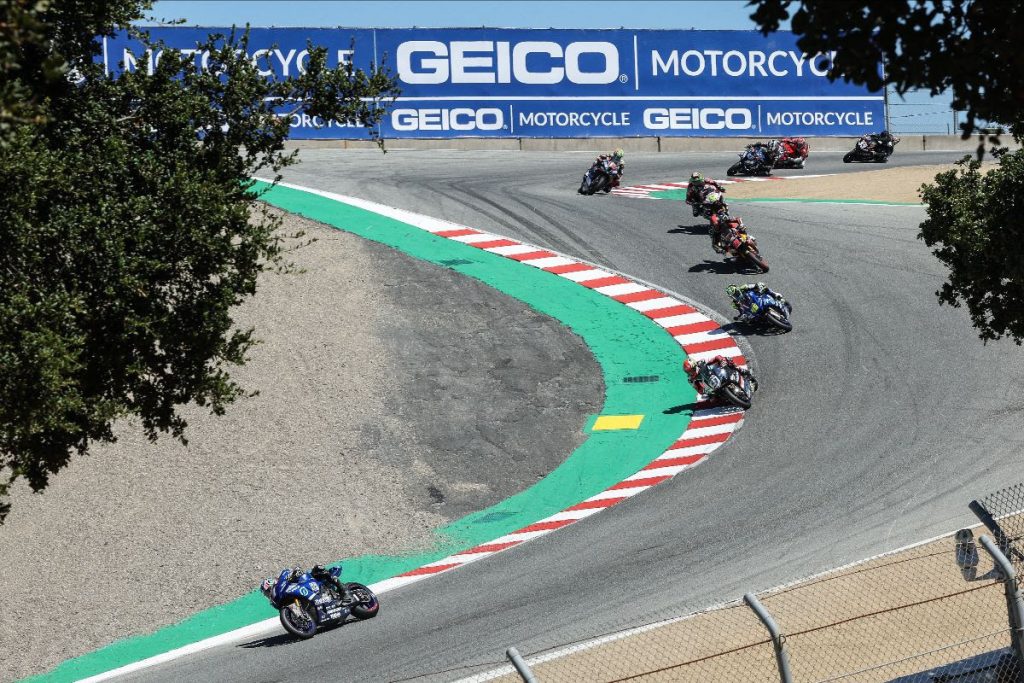Gagne Takes Control At Laguna Seca