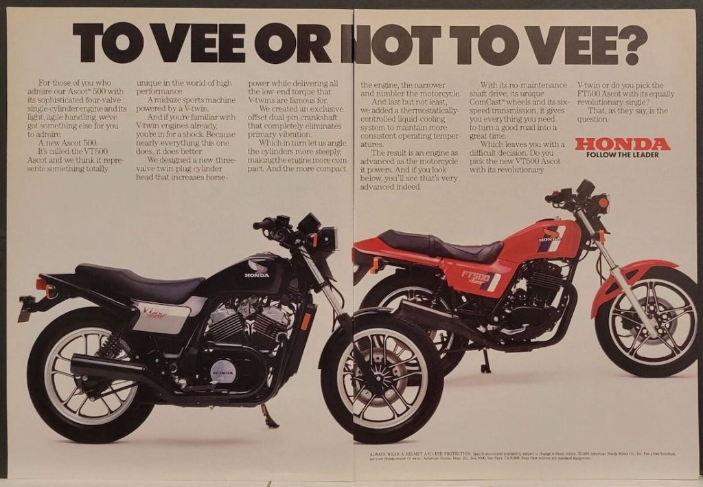MZ's Moto Memories: Honda VT500 Ascot
