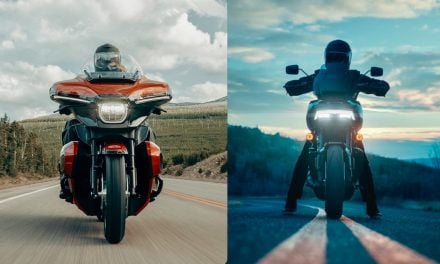 An Interesting Pair of Harleys
