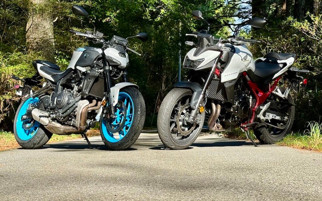 PREVIEW: Honda CB750 Hornet vs Yamaha MT-07
