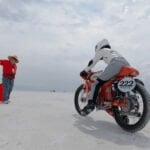 Bonneville Motorcycle Speed Trials- Pin the Throttle