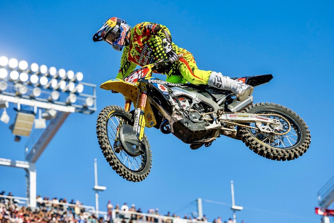 Suzuki's Ken Roczen Claims 2026 Supercross Crown